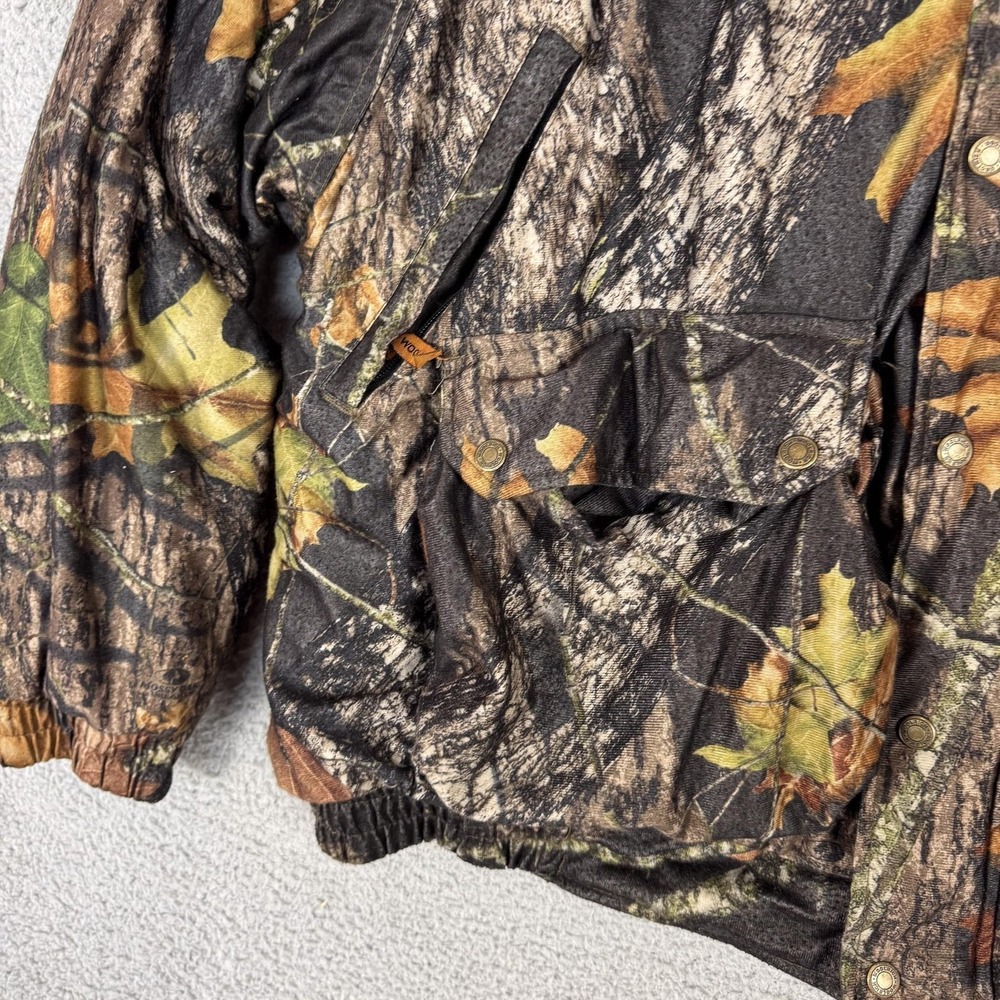 Woolrich Jacket Mens 2XL Mossy Oak BreakUp Camo Outdoor Hunting Quilted 5567WT - Picture 3 of 10